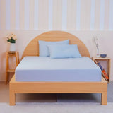 Ackly Bamboo - Sky Blue Fitted Sheet