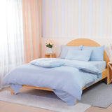 Ackly Bamboo - Sky Blue Flat Sheet