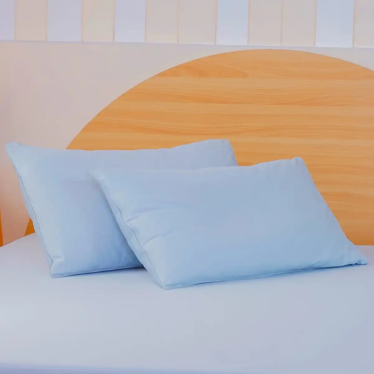 Ackly Bamboo - Sky Blue Pillowcases Pair