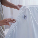Ackly Bamboo - White Fitted Sheet