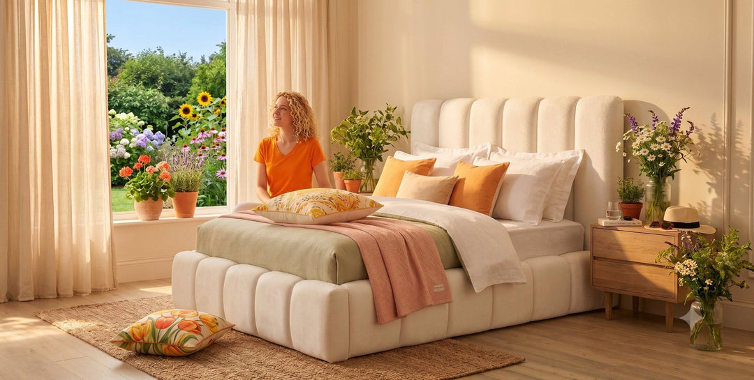 Harper Velvet Divan Bed
