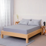 Ella Cotton - Dove Grey Fitted Sheet