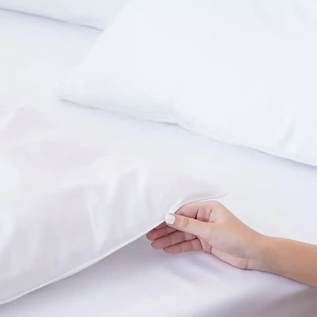 Ella Cotton - White Duvet Cover