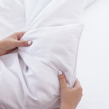 Ella Cotton - White Duvet Cover