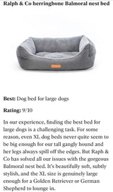 THE BALMORAL | LUXURY HERRINGBONE BED