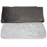 Luxury Memory Foam Crate Bed With Removable Covers | Grey
