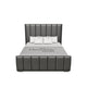 Petra Wingback Bed Frame With High Footboard