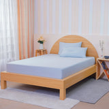 Ackly Bamboo - Sky Blue Fitted Sheet
