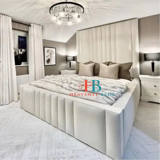 Opulence Royalty Bedframe 8ft Headboard & High Sides - Heavenlybeds